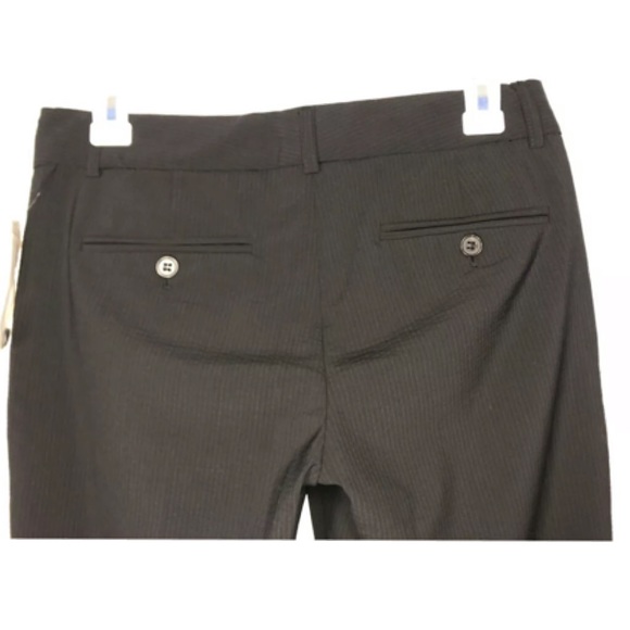 Theory Max C Icon Black Dress Pants Wool Blend - Picture 6 of 7